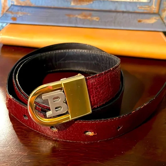 Bally vintage belt Bally Pure Crocodile VTG Mocha Brown Mens Belt Size 44 | eBay main image 4